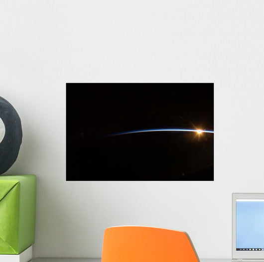 Sunrise as Viewed Space Wall Decal