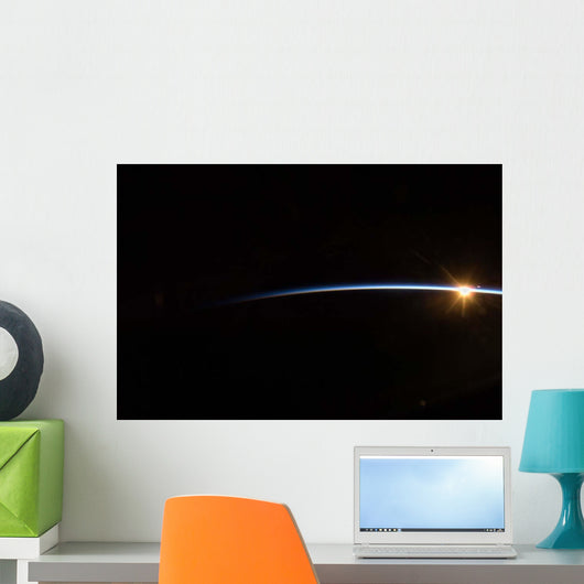Sunrise as Viewed Space Wall Decal