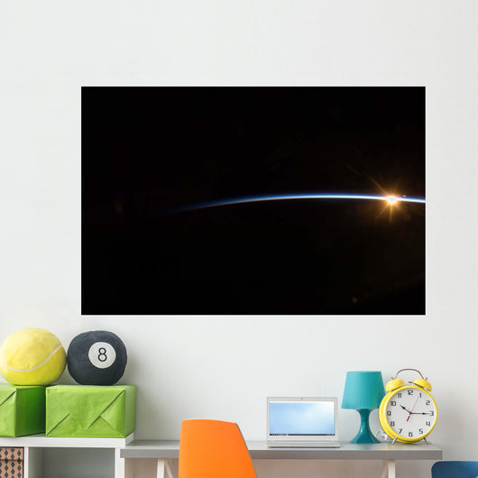 Sunrise as Viewed Space Wall Decal