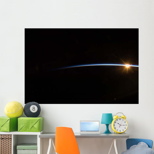 Sunrise as Viewed Space Wall Decal