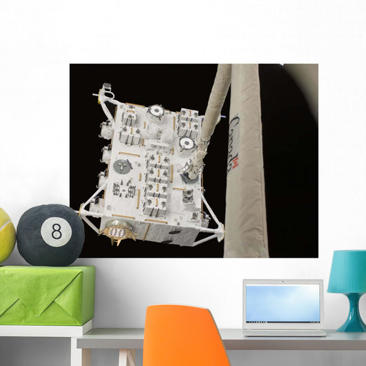 Japanese Experiment Module Exposed Wall Decal Design 2