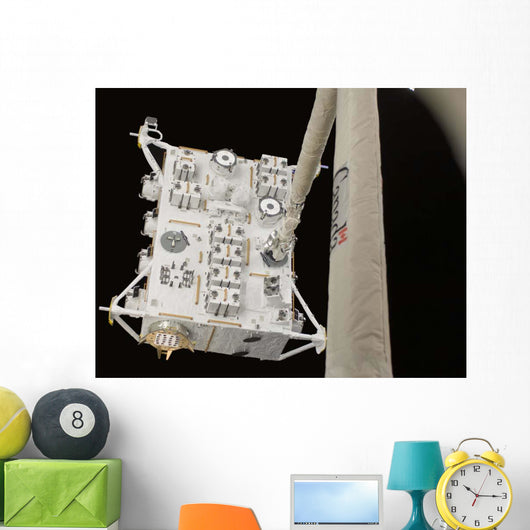 Japanese Experiment Module Exposed Wall Decal Design 2