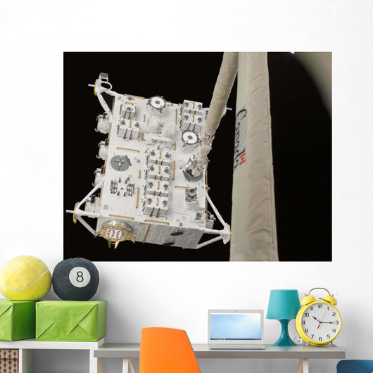 Japanese Experiment Module Exposed Wall Decal Design 2