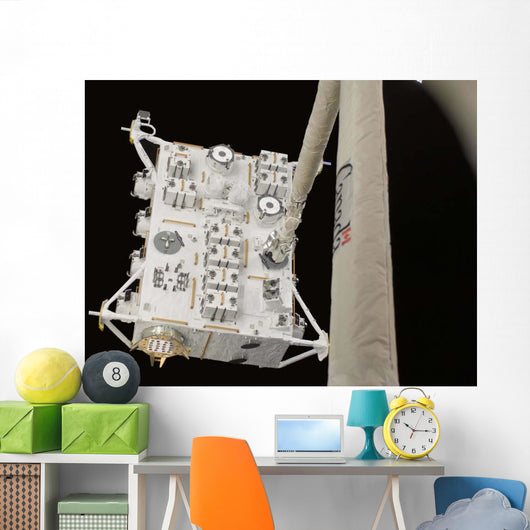Japanese Experiment Module Exposed Wall Decal Design 2