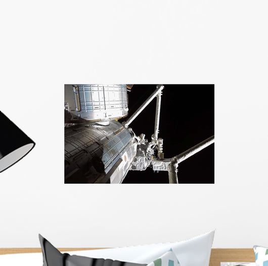 Robotic Arm Japanese Experiment Wall Decal Design 2
