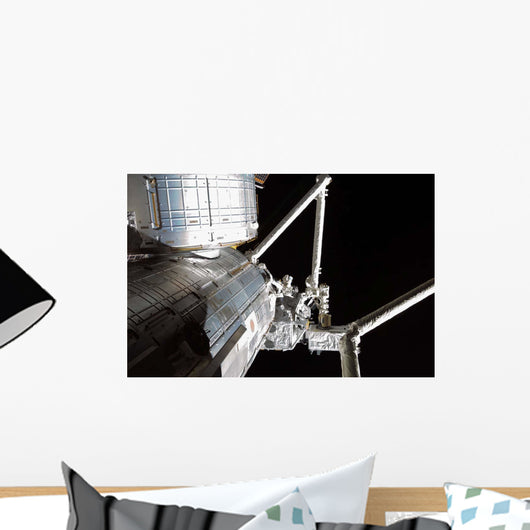 Robotic Arm Japanese Experiment Wall Decal Design 2