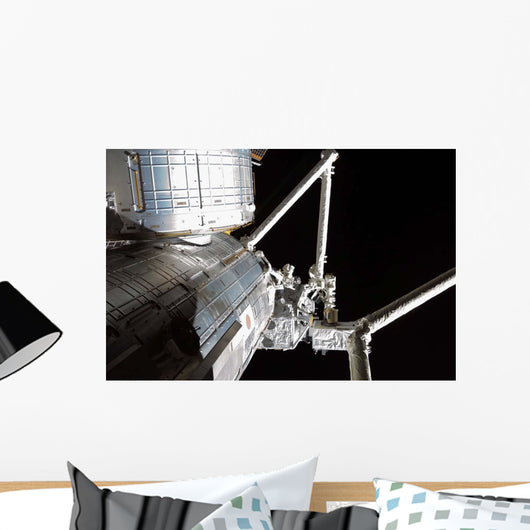 Robotic Arm Japanese Experiment Wall Decal Design 2
