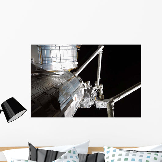 Robotic Arm Japanese Experiment Wall Decal Design 2