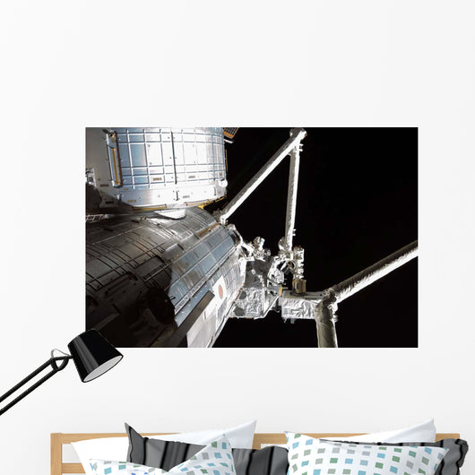 Robotic Arm Japanese Experiment Wall Decal Design 2