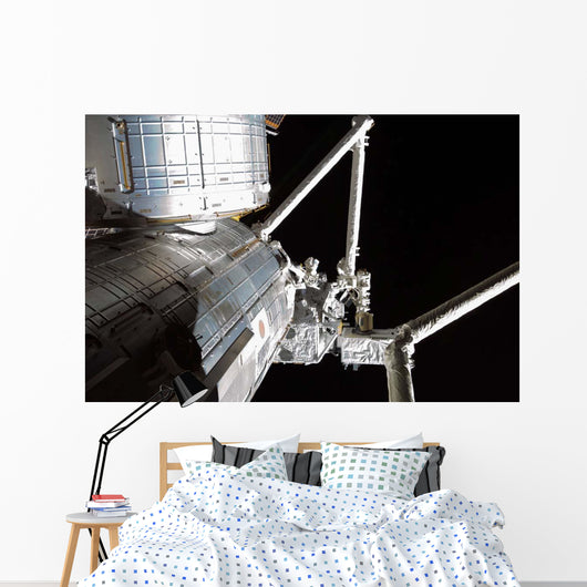 Robotic Arm Japanese Experiment Wall Decal Design 2