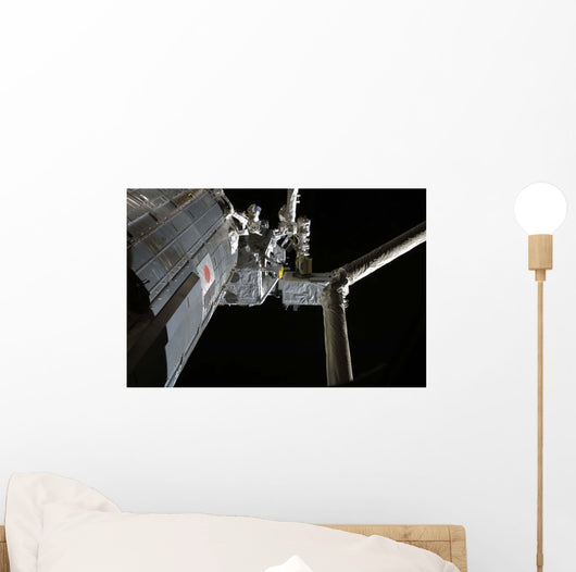 Robotic Arm Japanese Experiment Wall Decal Design 1