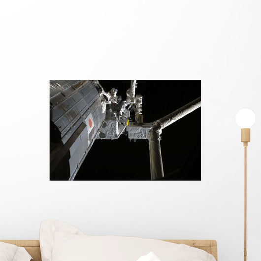 Robotic Arm Japanese Experiment Wall Decal Design 1