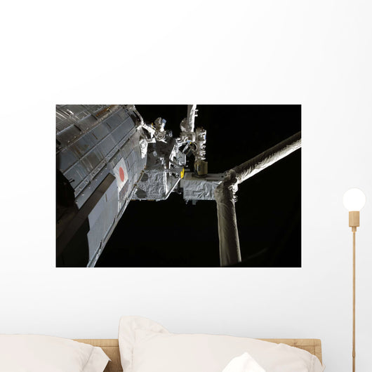 Robotic Arm Japanese Experiment Wall Decal Design 1