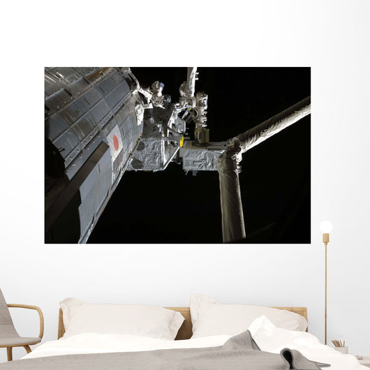 Robotic Arm Japanese Experiment Wall Decal Design 1