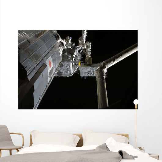 Robotic Arm Japanese Experiment Wall Decal Design 1