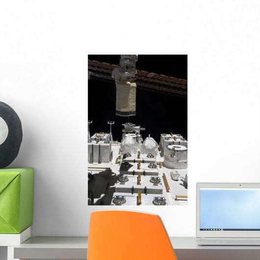 Japanese Experiment Module Exposed Wall Decal Design 1