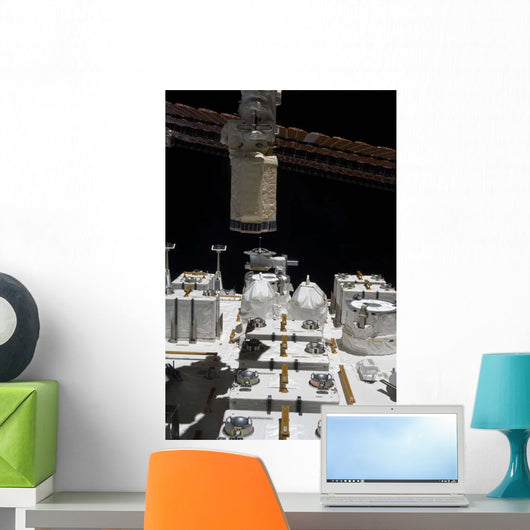 Japanese Experiment Module Exposed Wall Decal Design 1