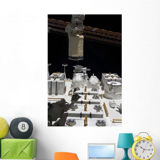 Japanese Experiment Module Exposed Wall Decal Design 1