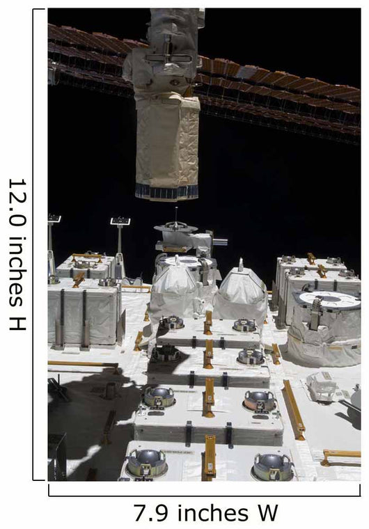 Japanese Experiment Module Exposed Wall Decal Design 1