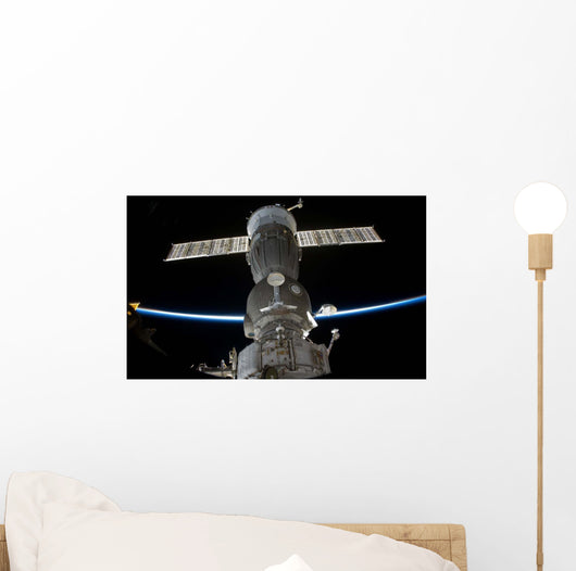 Earth's Limb Intersects Soyuz Wall Decal