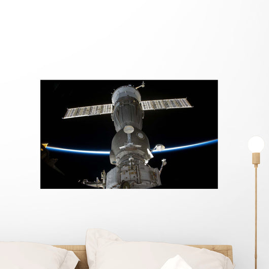 Earth's Limb Intersects Soyuz Wall Decal