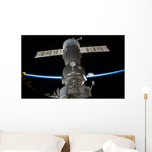 Earth's Limb Intersects Soyuz Wall Decal