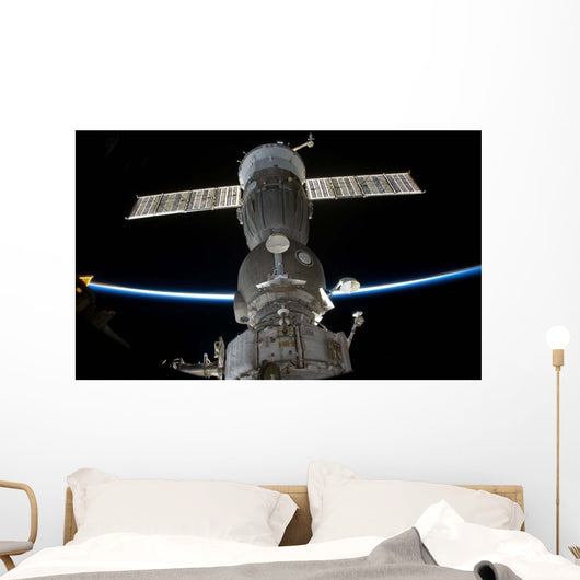 Earth's Limb Intersects Soyuz Wall Decal