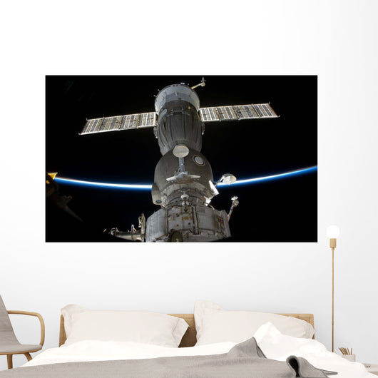 Earth's Limb Intersects Soyuz Wall Decal
