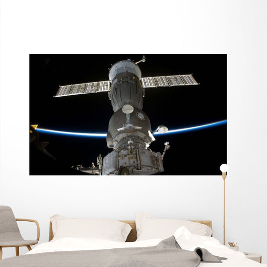 Earth's Limb Intersects Soyuz Wall Decal