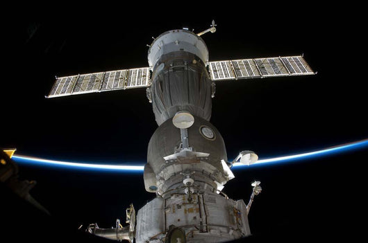 Earth's Limb Intersects Soyuz Wall Decal