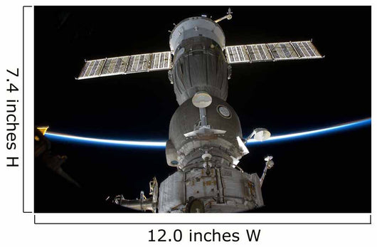 Earth's Limb Intersects Soyuz Wall Decal