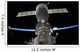 Earth's Limb Intersects Soyuz Wall Decal
