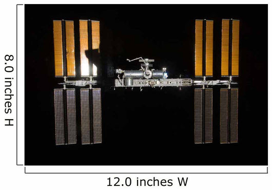 International Space Station Wall Decal Design 2
