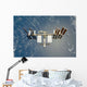 International Space Station Backdropped Wall Decal Design 15