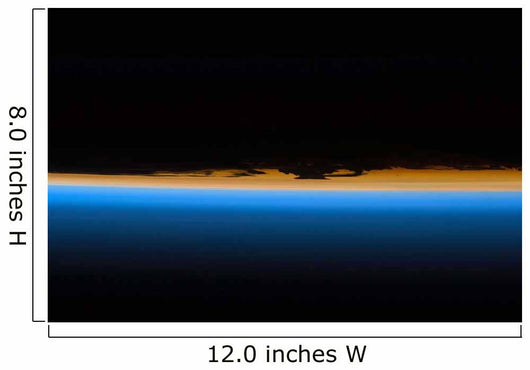 Layers Earth's Atmosphere Wall Decal
