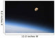 Gibbous Moon Visible above Wall Decal Design 1