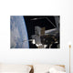 Space Shuttle Discovery Backdropped Wall Decal Design 1