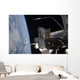 Space Shuttle Discovery Backdropped Wall Decal Design 1