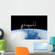 International Space Station Backdropped Wall Decal Design 13