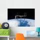 International Space Station Backdropped Wall Decal Design 13