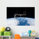 International Space Station Backdropped Wall Decal Design 13
