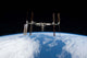 International Space Station Backdropped Wall Decal Design 13