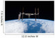 International Space Station Backdropped Wall Decal Design 13