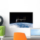 International Space Station Backdropped Wall Decal Design 12