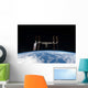 International Space Station Backdropped Wall Decal Design 12