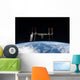 International Space Station Backdropped Wall Decal Design 12