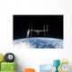 International Space Station Backdropped Wall Decal Design 12