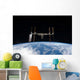 International Space Station Backdropped Wall Decal Design 12