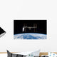 International Space Station Backdropped Wall Decal Design 11