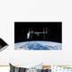 International Space Station Backdropped Wall Decal Design 11
